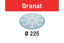 Picture of Abrasive sheet Granat STF D225/128 P180 GR/25